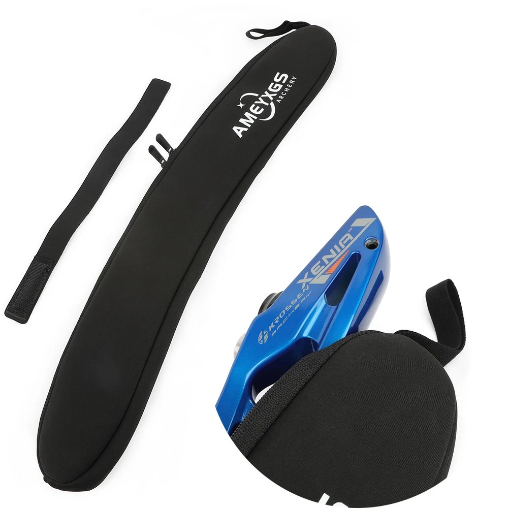 

Archery Riser Bag Waterproof Cover Protective Bow Handle Case Recurve Bow Takedown Bow Storage Fastener Straps Hunting Acc