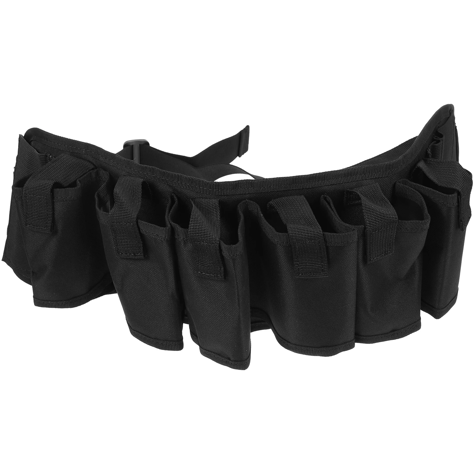 

6 Pack Beer Belt Black Oxford for Camping Hiking Beverage Can Waist Holder Drink Backpack Storage SolutionBeer Containing Belt