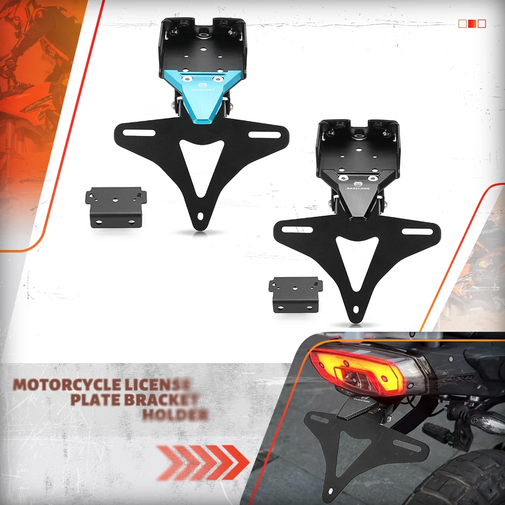 

2026 2025 2024 License Plate Holder Bracket Tail Tidy Fender Eliminator For CFMOTO 675SR 675SR-R 675NK 675 SR SRR 675 NK 675SRR