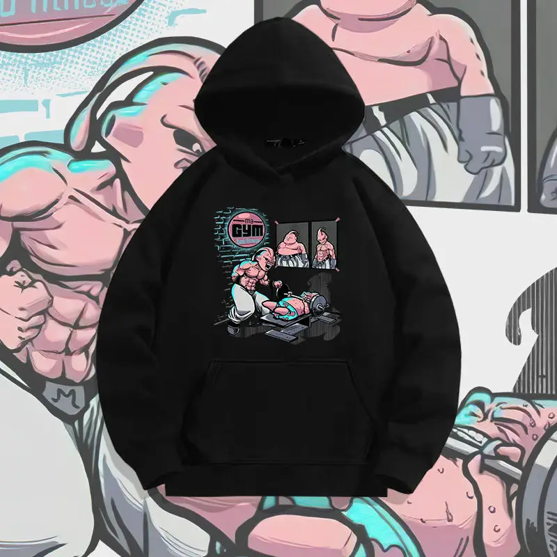 

Bandai натуральный Dragon Ball Obo фитнес принт модный кардиган с капюшоном свитер мужская и женская куртка в одном стиле большой размер