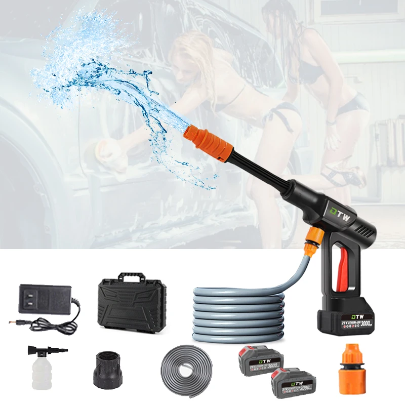 A5-0010 Batteria ad alta pressione da 18 V per Makitas Pistola per lavaggio auto Pulitore ad acqua Spruzzatore Macchina per la pulizia Pistola per lavaggio Giardino