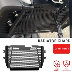 Cubierta protectora de aluminio para parrilla de radiador de motocicleta, accesorio para YAMAHA MT-03/MT-25, MT03, MT 03/25, 2021, 2022, 2023