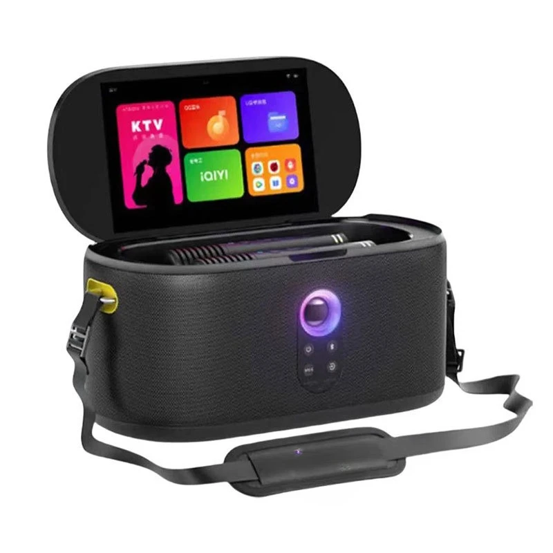 Smart Karaoke speaker, family KTV outdoor karaoke power amplifier Bluetooth touch screen smart song ordering speaker