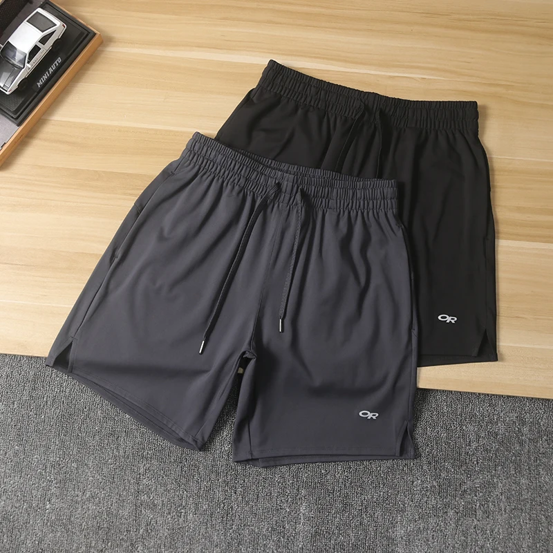 

Men's Training Sports orts Qui Dry Breathable Straight Leg Summer Casual Pants Elastic Waisand Faionable Youthwear