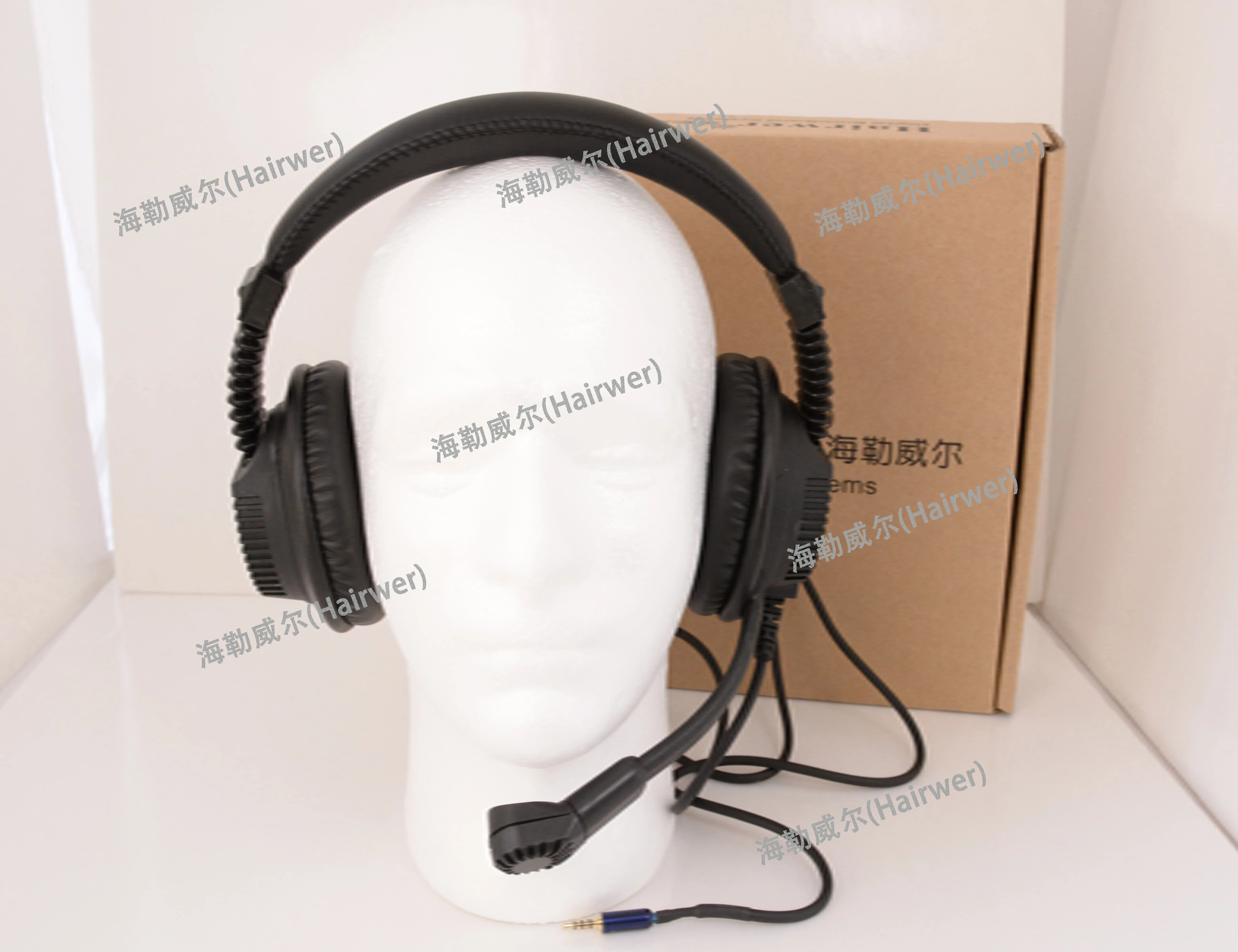 Hairwer Noise -cancelling headphones Dynamic professional broadcasting intercom headphones