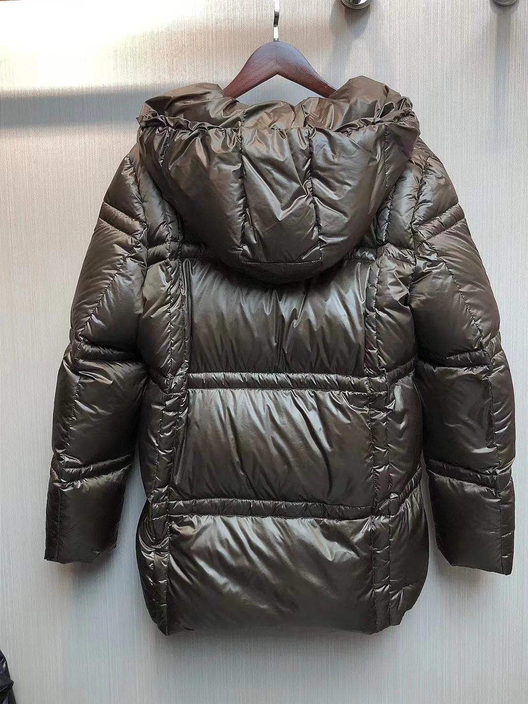 2025H نمط جديد سستة الياقة المدورة هوديي الرباط سترة أنيقة للتنقل سترة طويلة أسفل #6