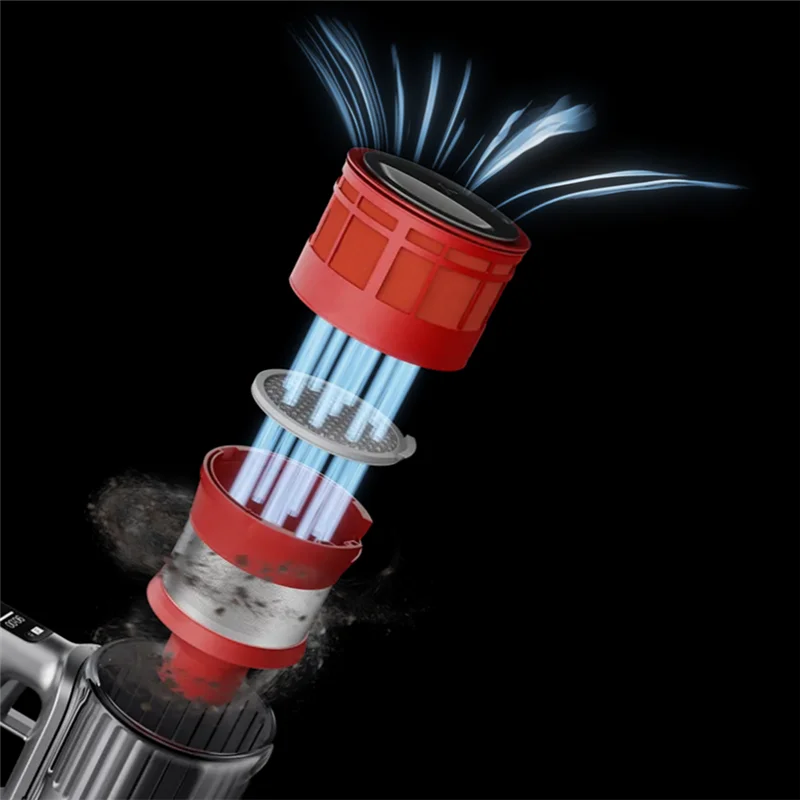 ~Durable For Xiaomi Roborock H7 Handheld Vacuum Cleaner Spare Part Front Cotton Filter And Rear Hepa Filter Accessory