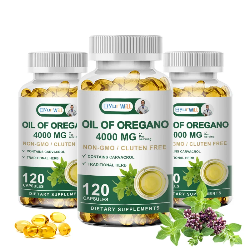 Oil of Oregano (4000 MG) – Expert-Formulated with Carvacrol for Daily Wellness, Gut Health & Immune Defense, Gluten-Free