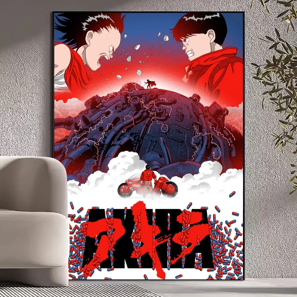 Akira Anime Poster Prints Wall Pictures Living Room Home Decoration