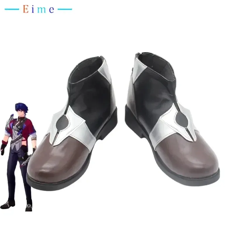 

Игра Honkai Star Rail Sampo Koski, обувь для косплея, обувь из искусственной кожи, вечерние сапоги для Хэллоуина, реквизит для косплея, индивидуальный заказ