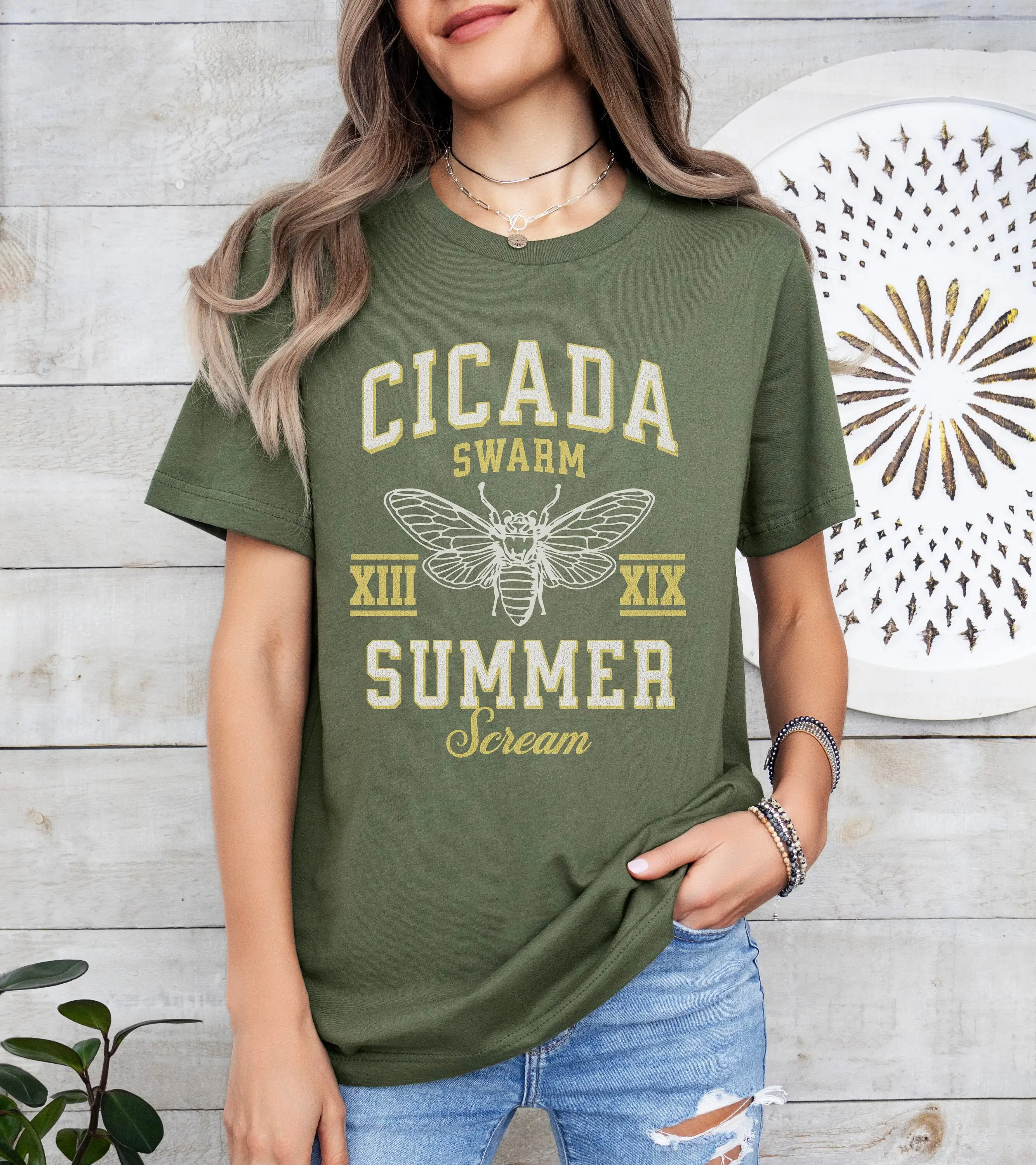 Cicada T Shirt 2024 Year Of The Cicadas Insect Lover Bug For Entomologist