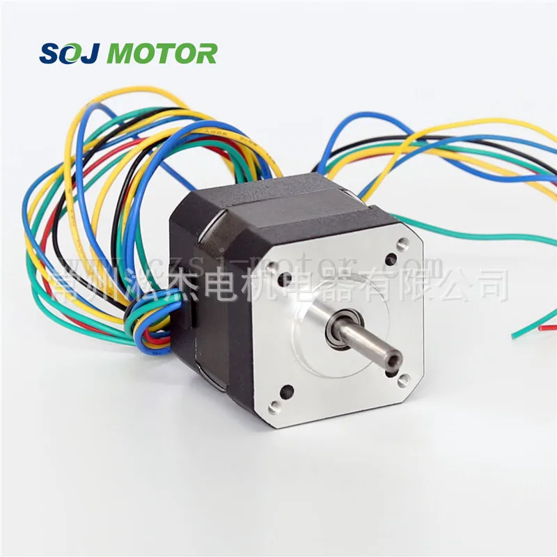 Haute efficacité 24V 30W 6NM 3000 tr/min 12V moteur à courant continu sans brosse Scooter électrique moteur sans brosse rapide Nema17 42mm ventilateur utilisation 5A