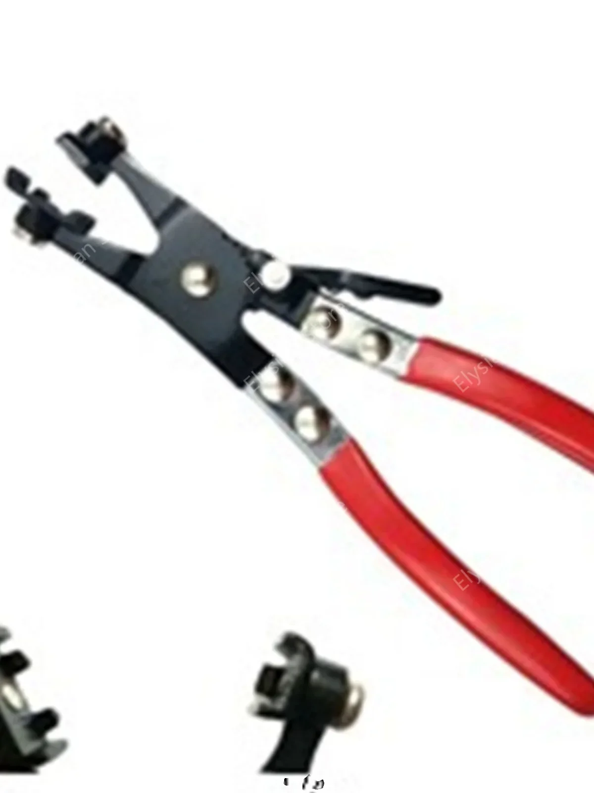 Auto Water Hose Clamp Pliers Straight Throat Bendable with Wire Clamp Clamping Pliers