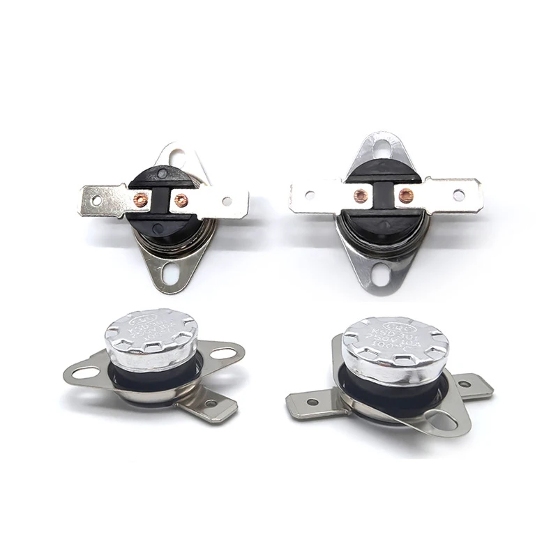 2PCS/LOT KSD301 Thermometer 10A 250V Temperature control switch 0-160℃ 0 5 10 15 20 25 30 35 40 45 50 60 65 70 80 90 100C Degree