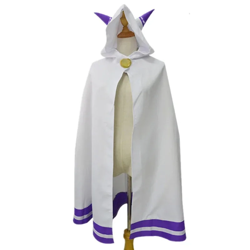 Kodiak Anime RE: Life In A Different World From Zero Emilia Ears Cape Women Girils Casual Capes Halloween Carnival Co 2025 New
