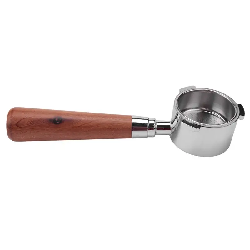 CLIM 51mm Bottomless Portafilter 3 Ears for Espresso Machines EC0680 and EC0685 with 1 Cup Filter Basket Included