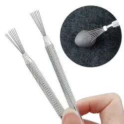 7 Pin Feather Wire Polymer Clay Sculpting Modeling Tool Texture Ceramics Tool DIY Pottery Brush Pottery Detail Tools Accessories