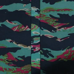 1 meter Length 25mm Width Tactical Webbing Strap Miami Tiger Pattern Camouflage  DIY Molle Belt vest