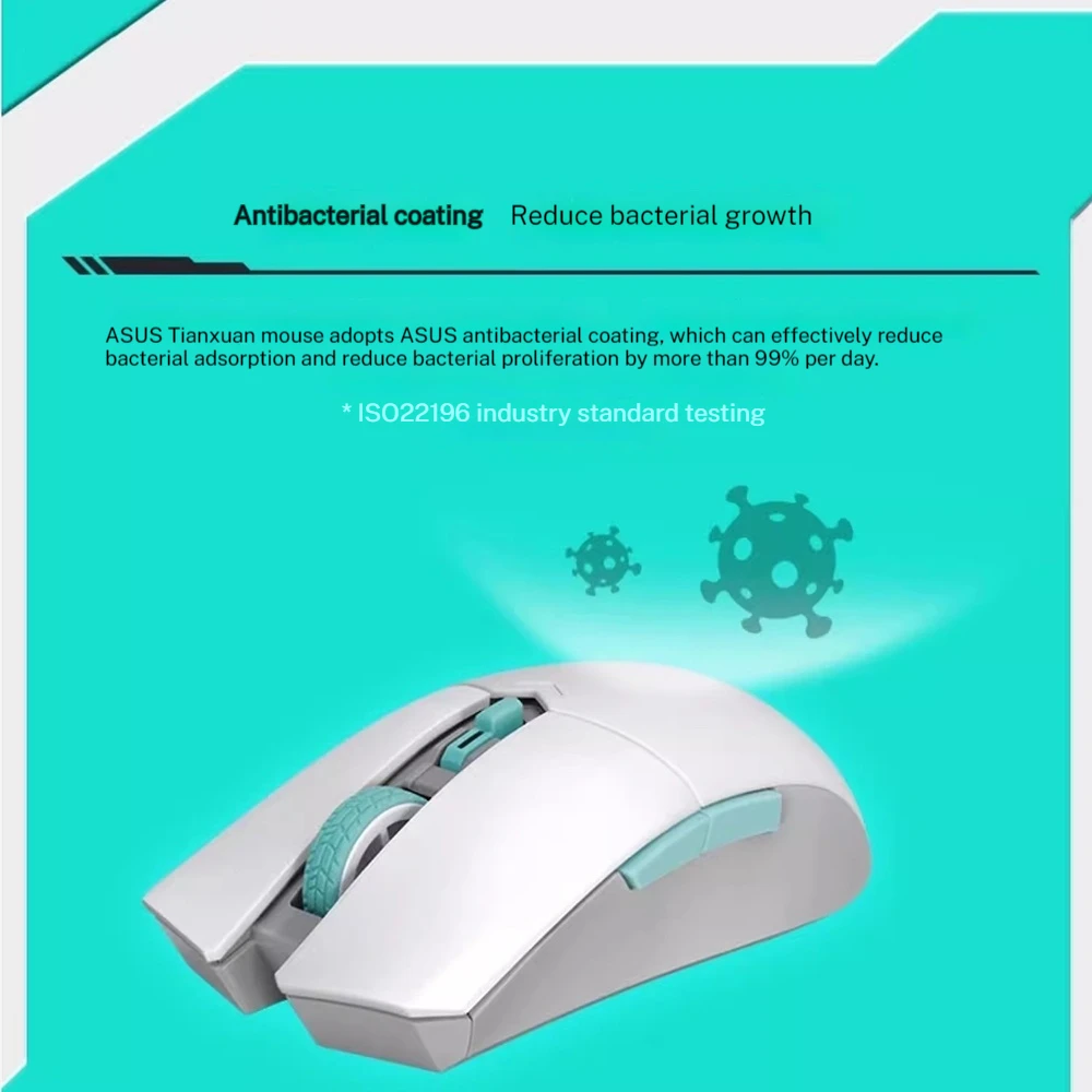 ASUS Tianxuan Wireless Mouse Game Dual Mode Esports Bluetooth Silent Pc Gamer Computer Accessories Desktop