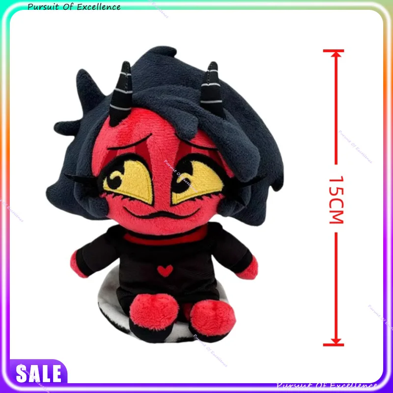 

Popular Hazbin Hotel Premium Limited Edition Plush Doll Charm Alastor Angel Dust Stolas Moxxie Merchandise Plushies Holiday Gift