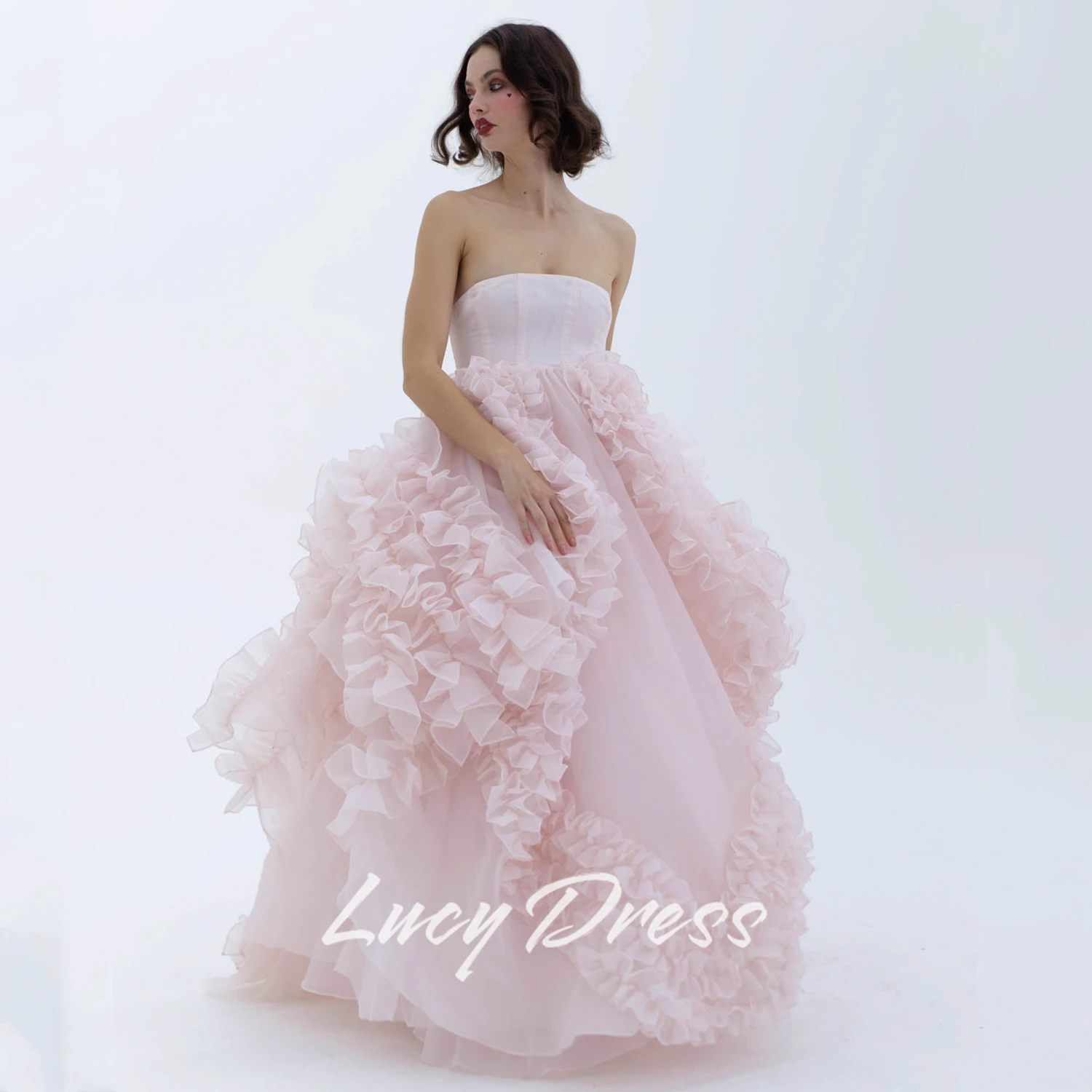 

Lucy Customized Party Dress Evening Gowns Wedding Party Dresses Birthday Dresses Luxury 2025 Special Occasion Dress Promdress