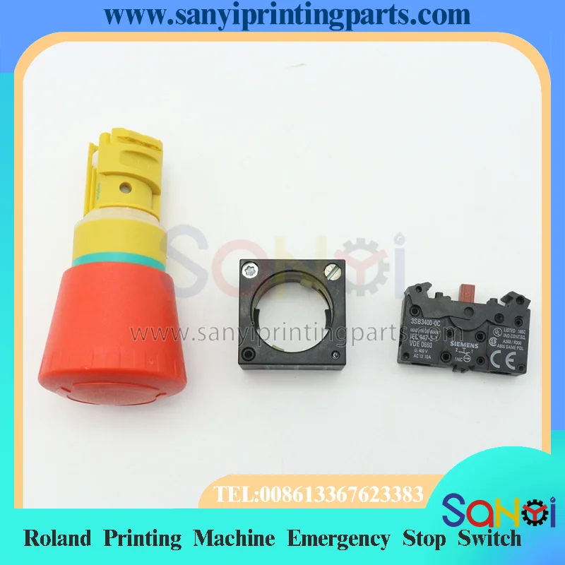 1 Piece Roland Emergency Stop Switch For Printing Machine Parts
