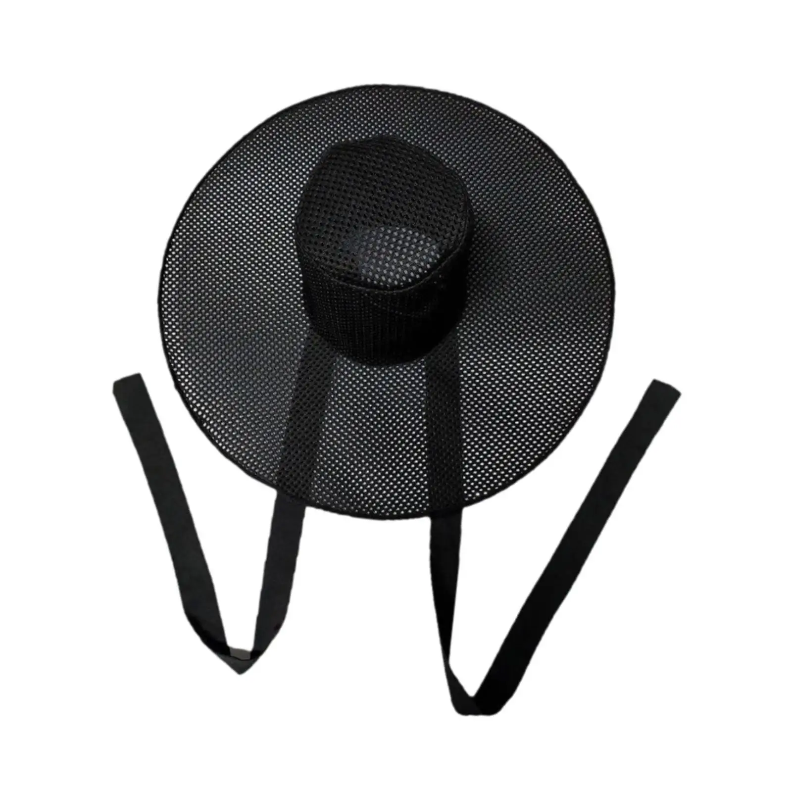 قبعة كورية للرجال قبعة كورية تقليدية شبكية سوداء لحفلات الهالوين #5