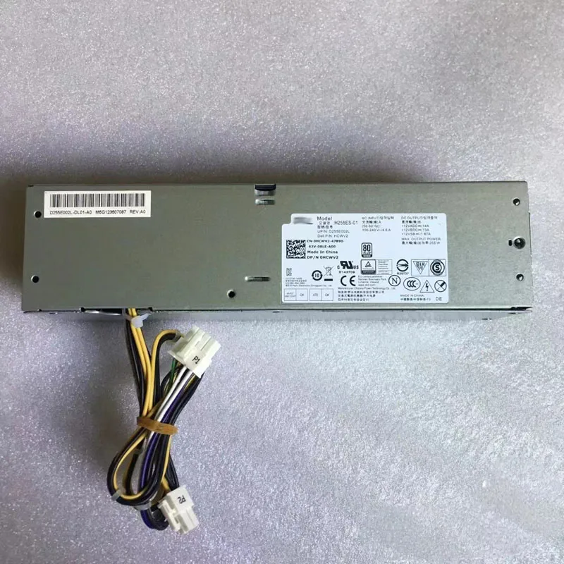 Fuente de alimentación para Dell Optiplex 3020, 9020, 7020, SFF, 255 vatios, PSU, L255AS-00, L255ES-00, H255ES-01, B255ES-01, AC255ES-00