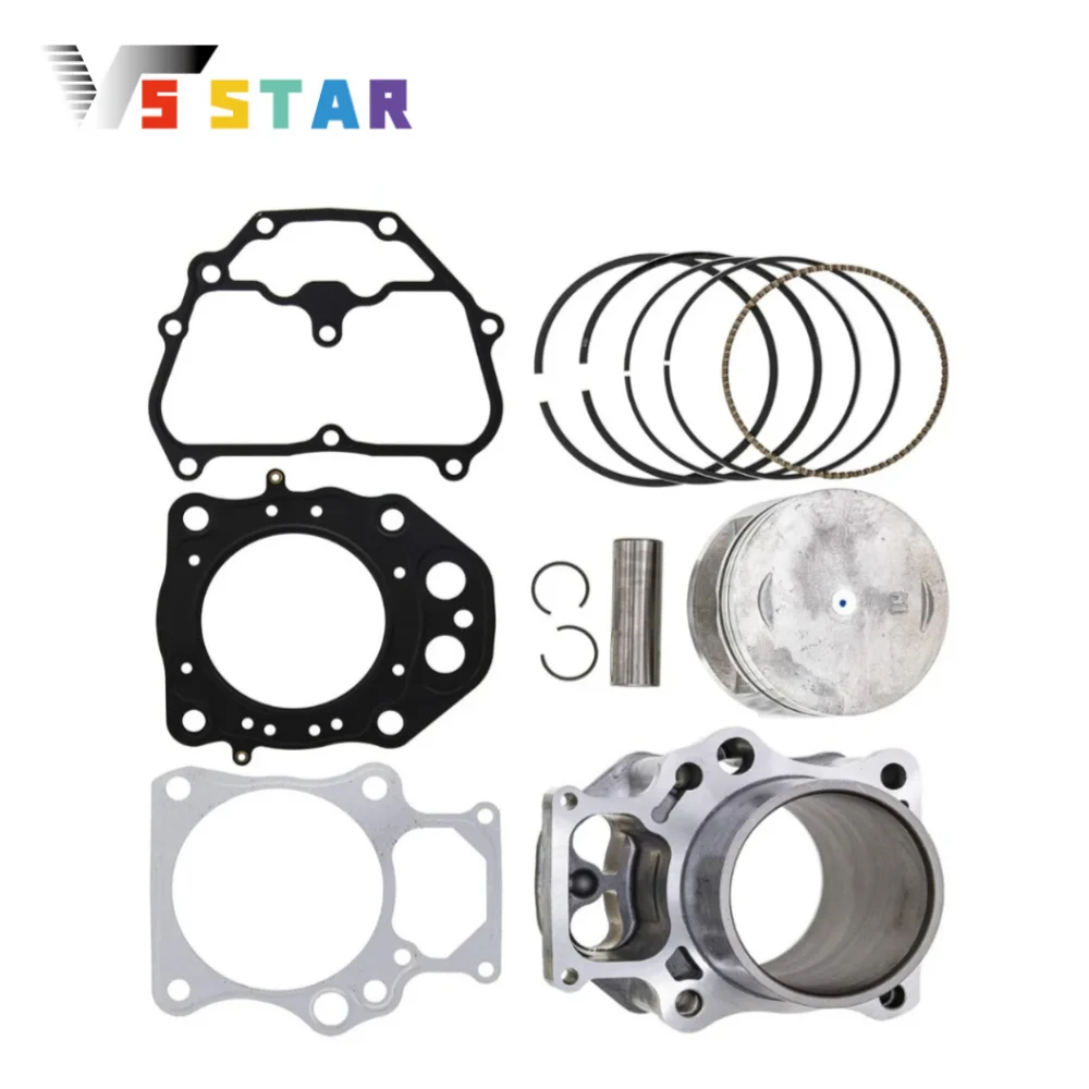 12315-HP5-601 13101-HP5-600 Kit di ricostruzione estremità superiore guarnizione pistone cilindro di alta qualità per Honda Rancher 420 MP-1212 2007-2018