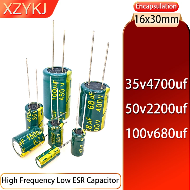 

16x30 35v4700uf 50v2200uf 100v680uf 5PCS High frequency low resistance capacitor