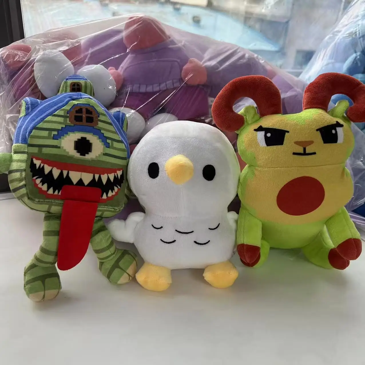 새로운 99 나이츠 인 더 포레스트 사슴 봉제 인형 영화 캐릭터 봉제 동물 사슴 장난감 팬들을 위한 생일 선물 어린이용 장난감 할로윈 선물