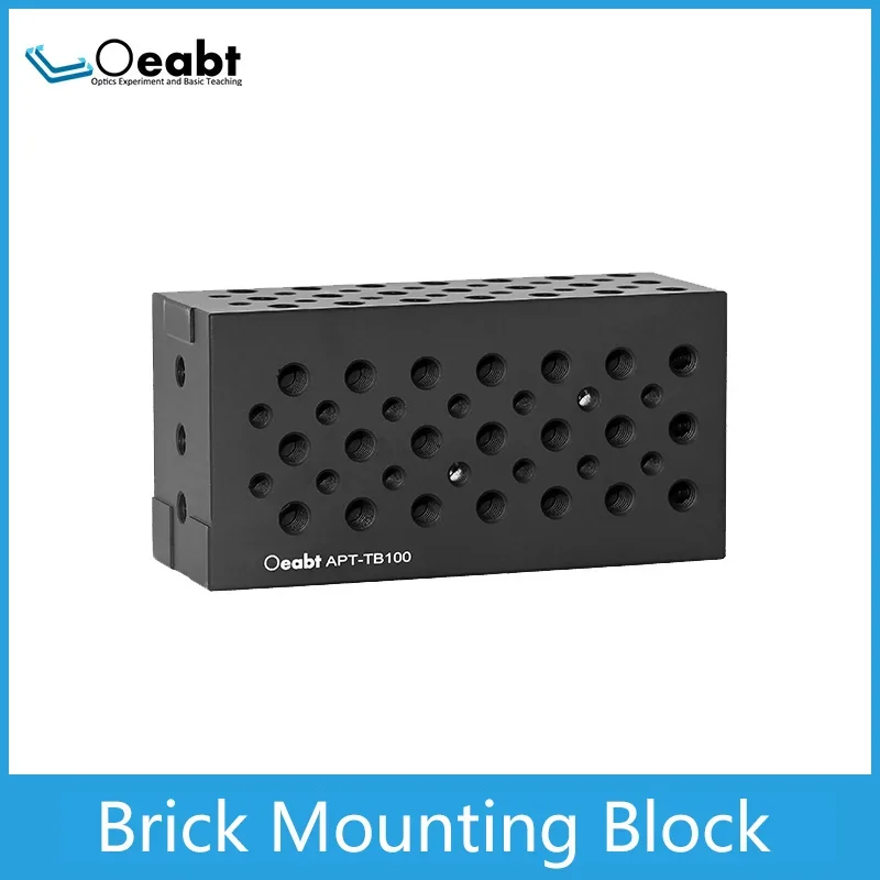 APT-TB100 Brick Mounting Block Right-angle Adapter  Plate Optical Mechanical Accessories Multi-screw Hole Bracket