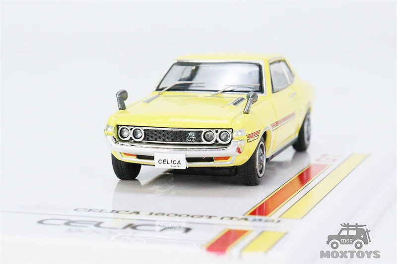 

INNO 1:64 CELICA 1600GT (TA22) Yellow Diecast Model Car