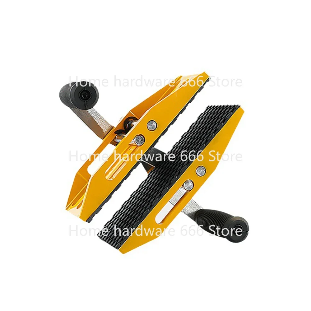 Labor-Saving Double Handed Carrying Clamp Granite Tools Glass Stone Slab Lifting Tool with Rubber for Ceramic Marble 350KG