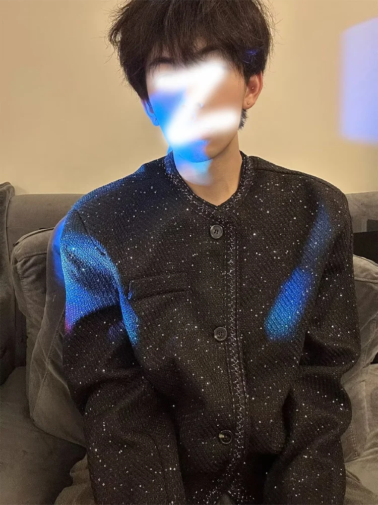 

Корейская верхняя одежда с воротником Jaet ex Trendy Fla Bla High-End Feeling Молодежная модная верхняя одежда из полиэстера с подставкой...