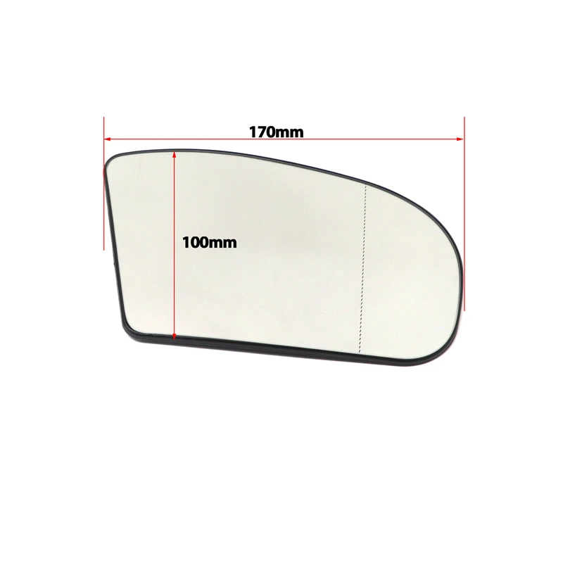 Left Right Wing Mirror Glass Heated Driver Passenger Side For Mercedes-Benz  E-class  C-class C E Class W211 W203