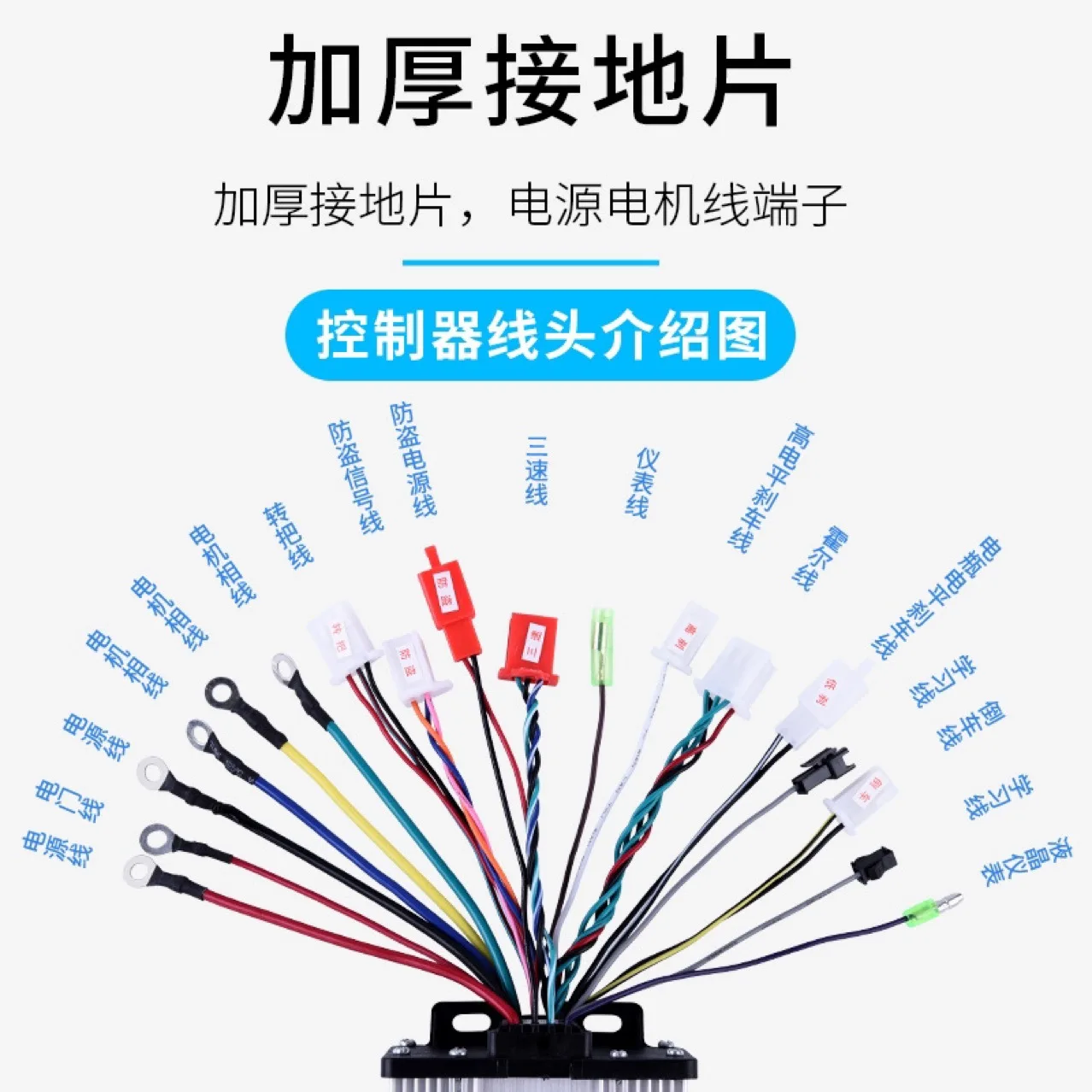 The Third Mock Examination Sine Wave  Car Controller Mute Without Shaking 486064V500W