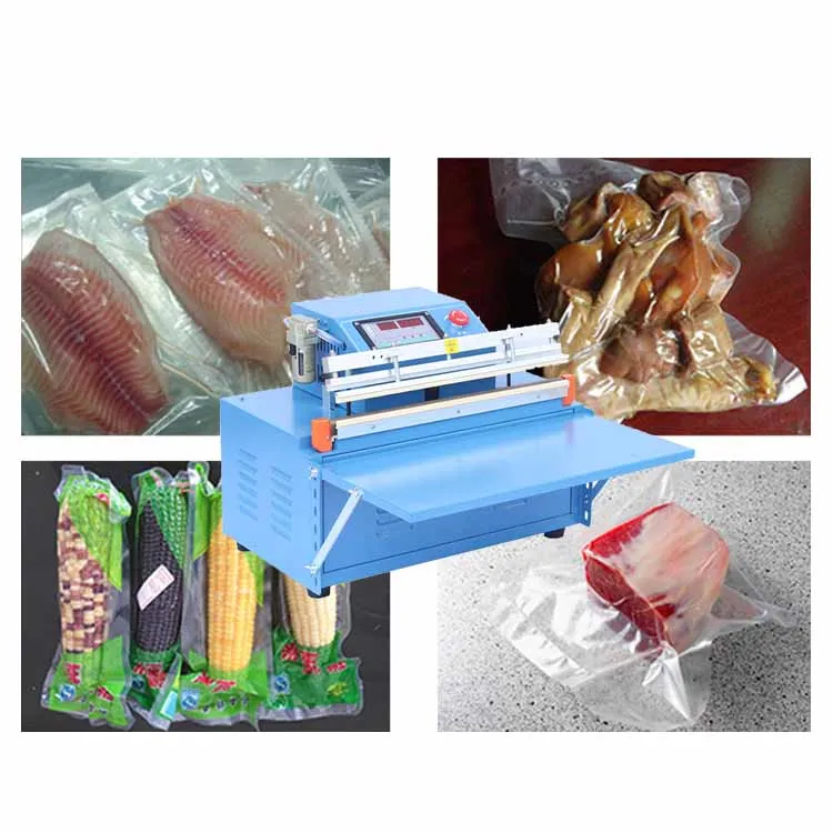 Factory Price External DZW500 Household Desktop Semi-Automatic Food Mini Plastic Bag Vacuum Forming Packing Sealing Machine