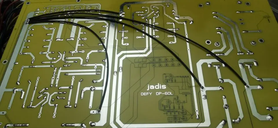(A60) Французский Jadis серии DP60L/DPL7/DP, реплика/предварительный комплект бака, свободные детали своими руками