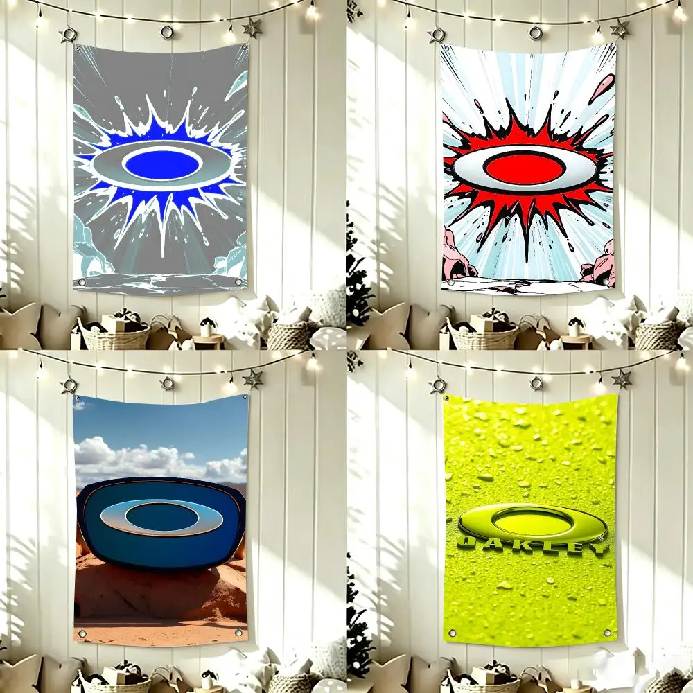 Performance Sports Goggles O-Oakley Flags Home Decor Wall Hanging Vertical Flags Indoor Outdoor
