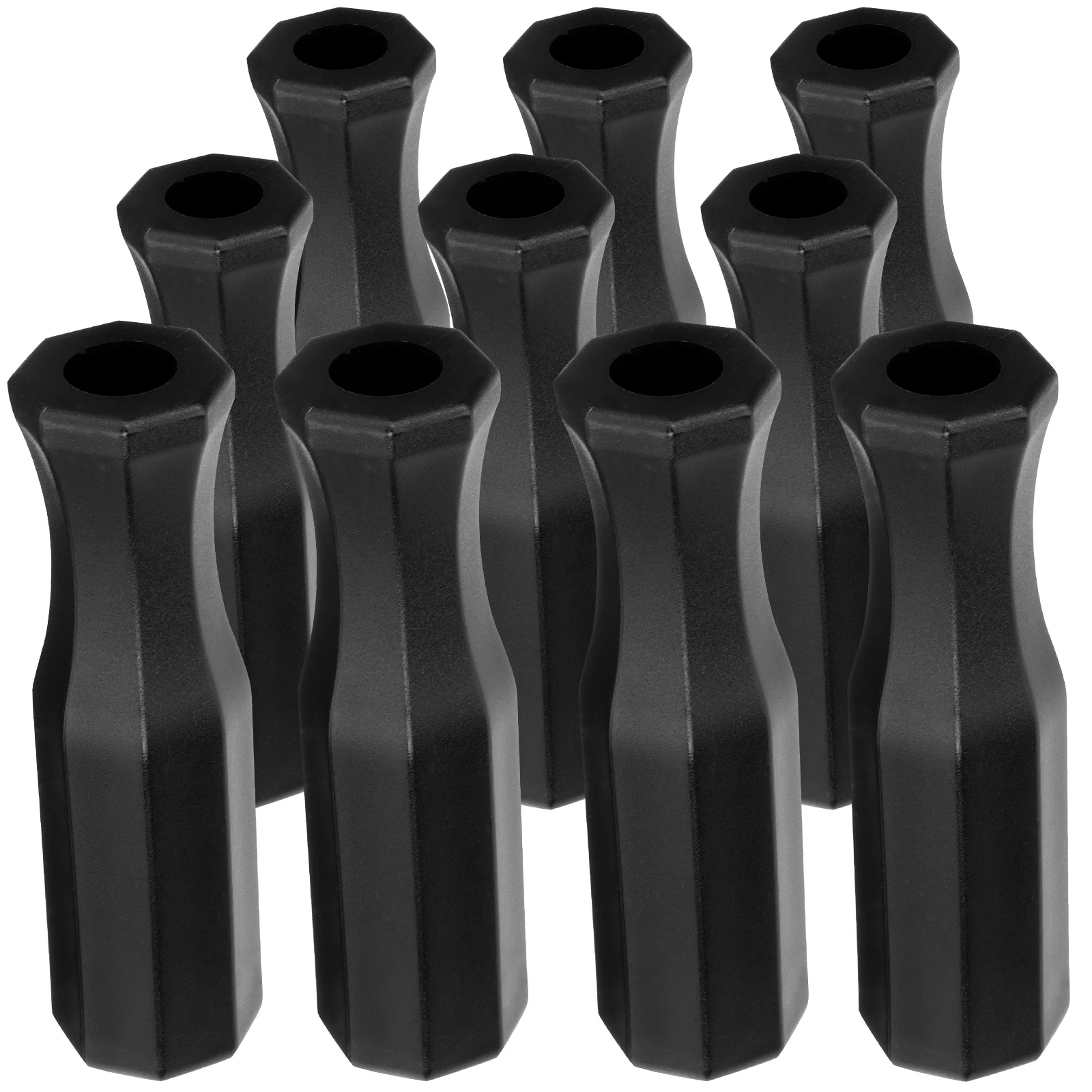 10 pçs alça de matraquilhos substituição profissional ergonômico mesa acessórios de futebol compacto plástico apertos de matraquilhos