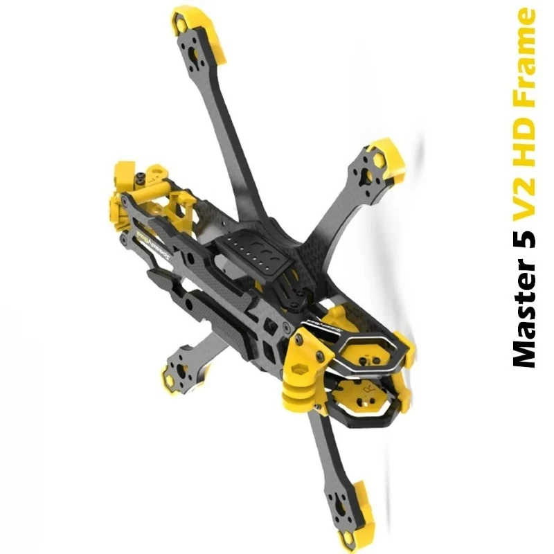 VoidFly 1pcs new Original SpeedyBee Master 5 V2 Frame KIT, 5inch 130° Carbon Fiber 7075 Aluminum for Analog/O3 Air Unit FPV Quad