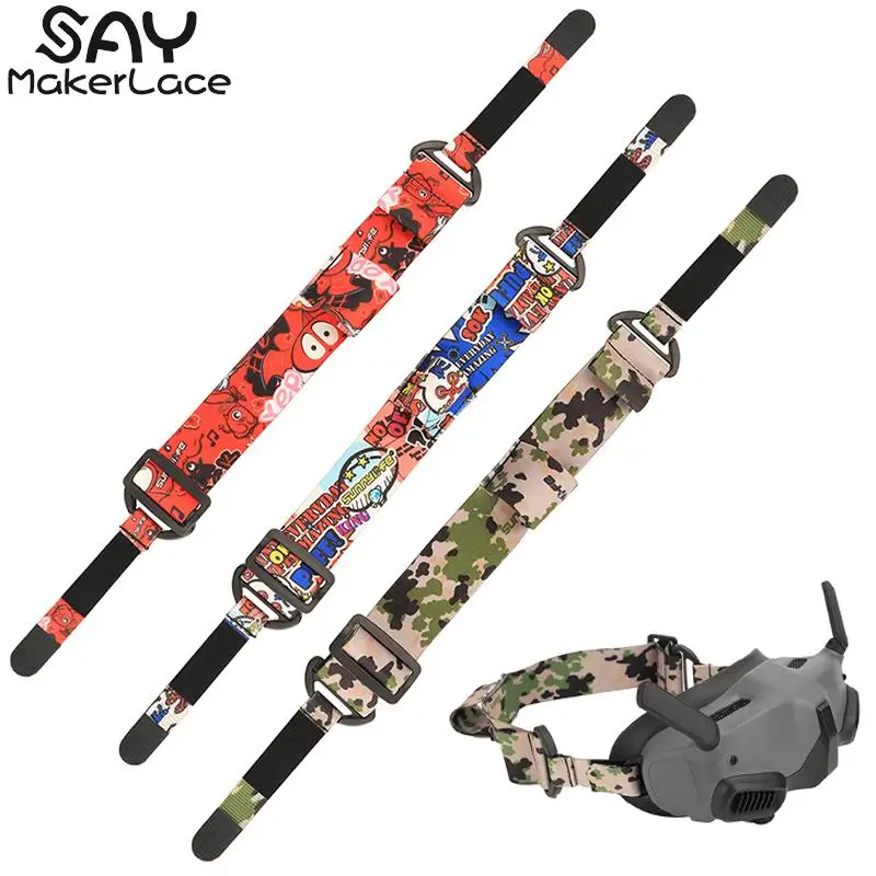 

1PCS Head Strap for DJI Avata Goggles 2/FPV Goggles V2 Head Strap Battery Storage Case Elite Strap Battery Holder Accessories