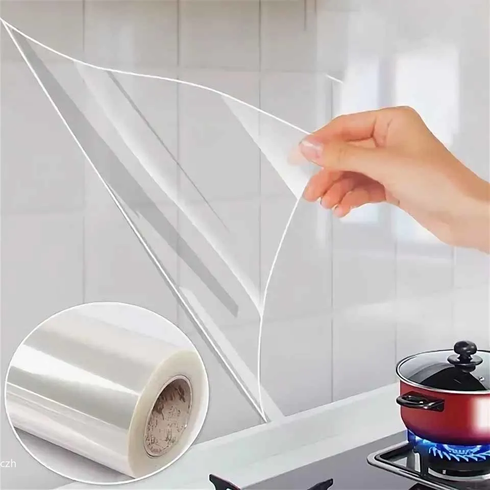 Pegatinas de pared transparentes, impermeables, resistentes a las manchas, extraíbles, sin adhesivos y electrostáticas, adecuadas para sala de estar y dormitorio.