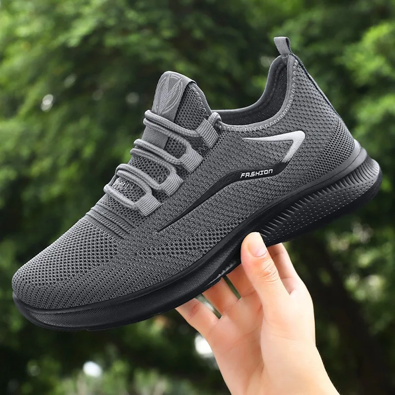 

Men Sneaker Light Breathable Comfort Casual Men Sneaker Fashion Anti Slip Mesh Fitness Rebound Buffer Sneakers Zapatillas Hombre