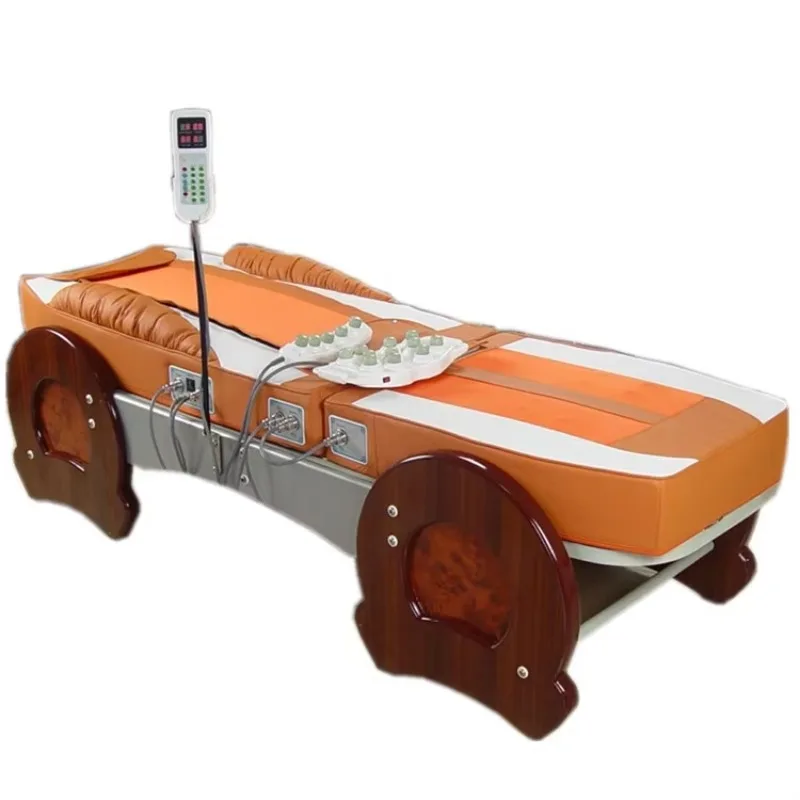 Full Body Heated Thermal Jade Roller Therapy Spa Electric Massage Bed