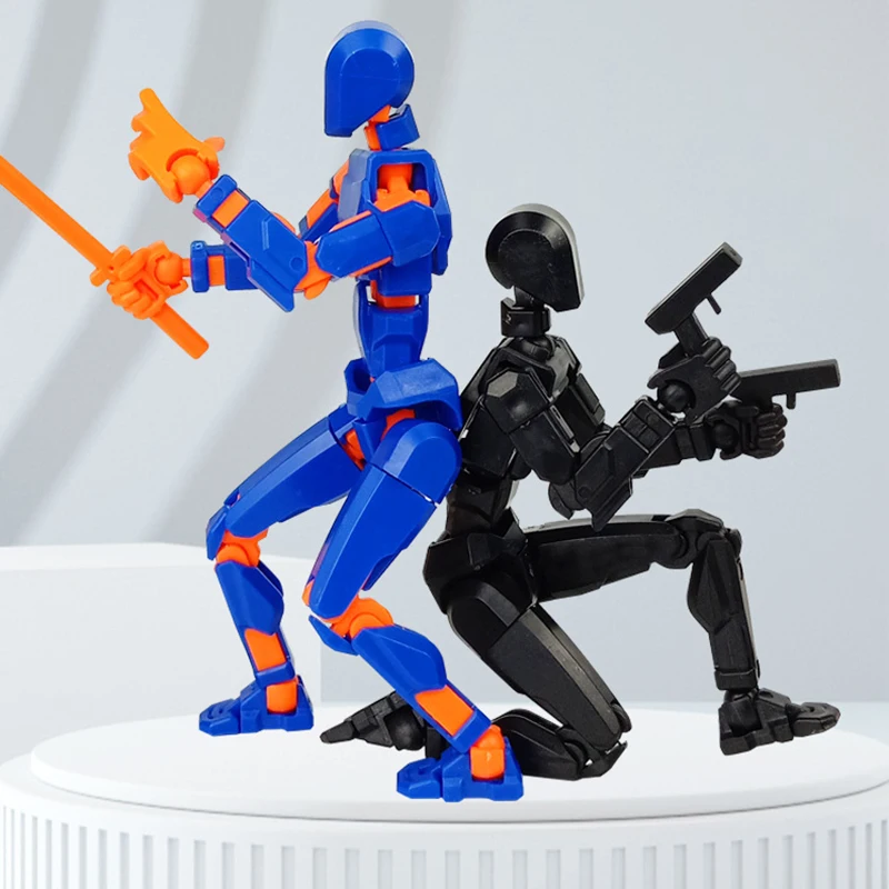 T13 عمل الشكل تيتان 13 عمل الشكل الدمية محظوظ 13 عمل الشكل ثلاثية الأبعاد مطبوعة متعددة المفاصل المنقولة نوفا 13 عمل الشكل لعبة #3