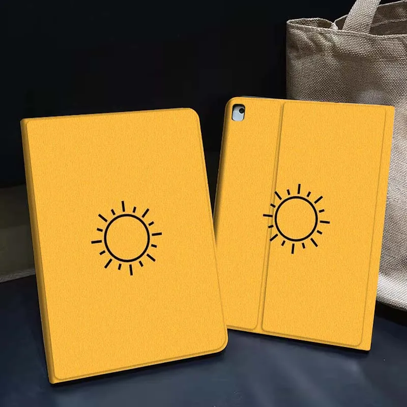 

Cartoon Butterfly Sunflower Pattern Tablet Case For Apple iPad Air Pro mini 1 2 3 4 5 6 7 8 9 11 M2 M3 M5 M4 5th 6th 7th 10th