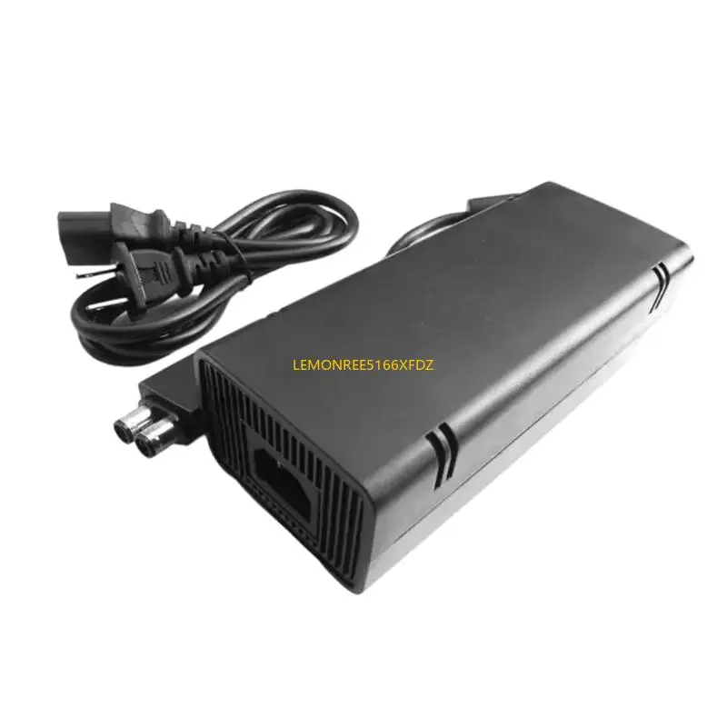 

Y1AE Power Supply Brick AC100-240V Adapter Replacement for 360 Console for Game Auto Voltages 100-240V Black
