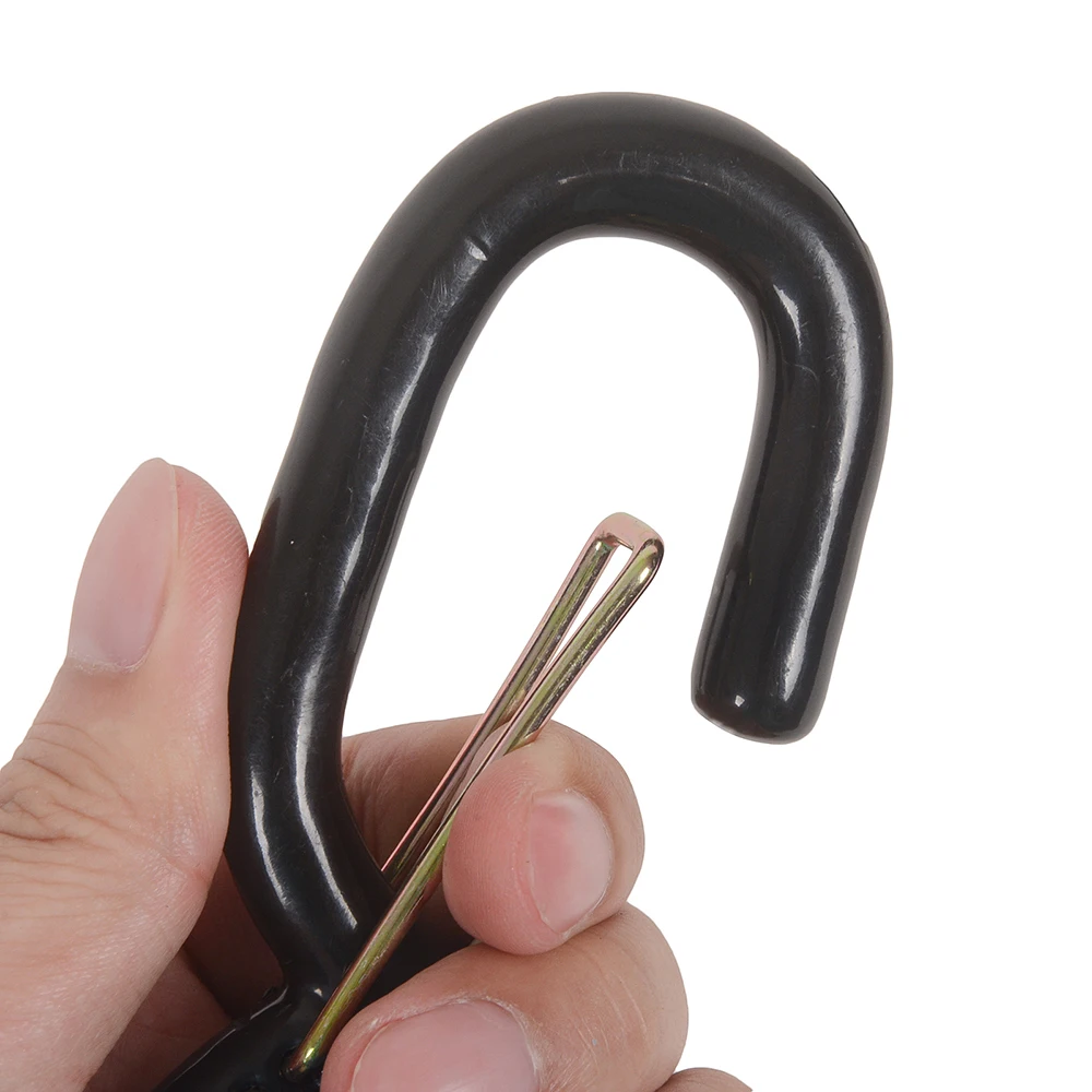 Tie Down Adapter Straps S-Hooks Convert Bolt On Auto Retractable Ratchet Straps to Straps Connecting Bands